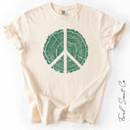 Tree Ring Peace Tshirt