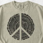 Tree Ring Peace Tshirt