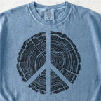 Tree Ring Peace Tshirt