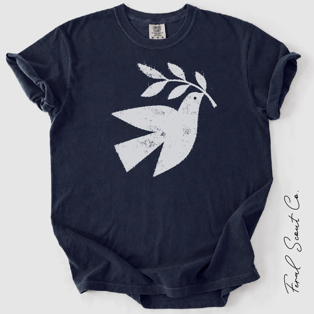 Minimal Dove Tshirt
