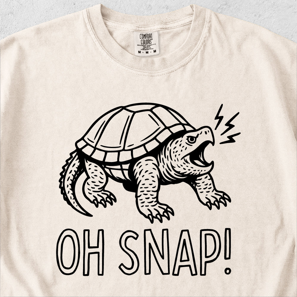 Oh Snap Turtle Tshirt