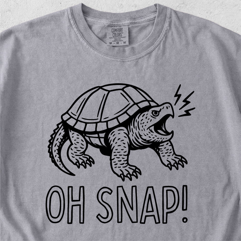 Oh Snap Turtle Tshirt