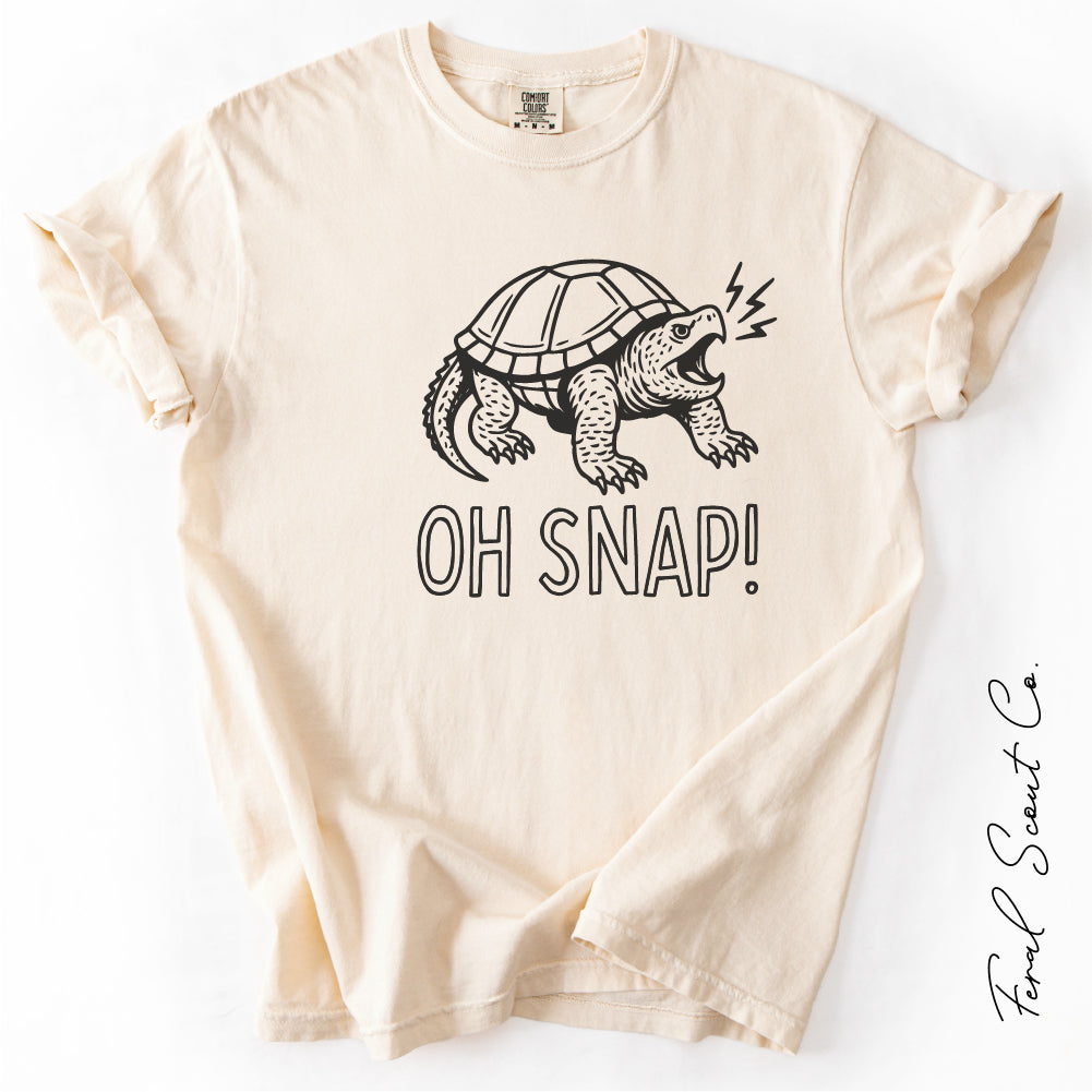 Oh Snap Turtle Tshirt
