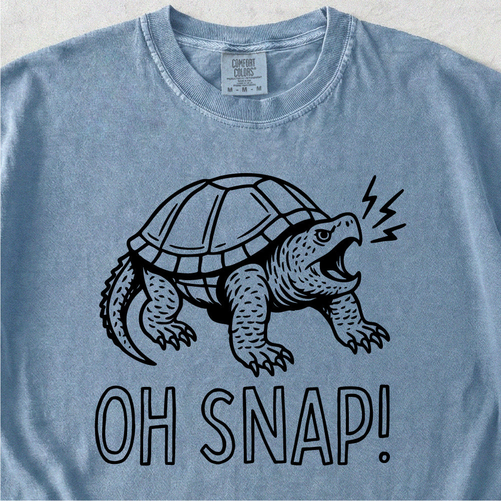 Oh Snap Turtle Tshirt