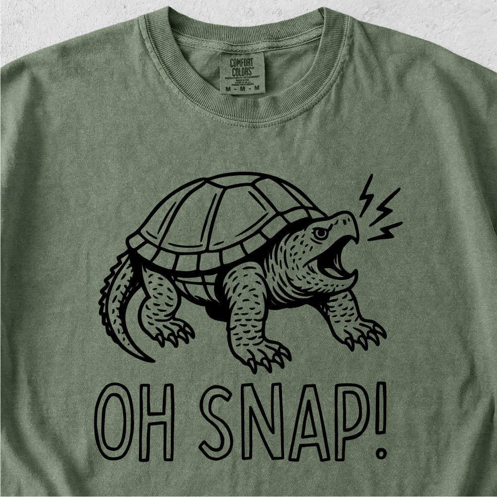 Oh Snap Turtle Tshirt