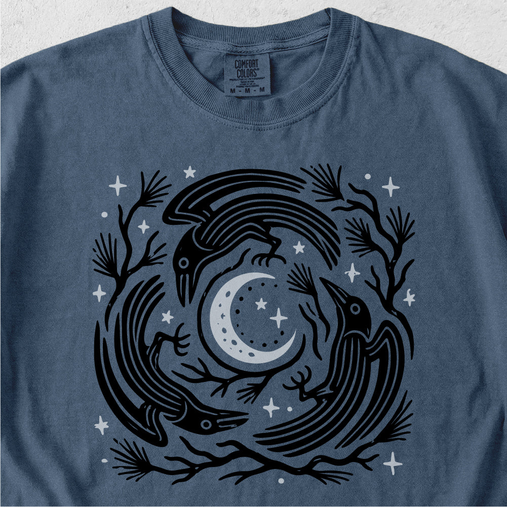Crow Circle Tshirt