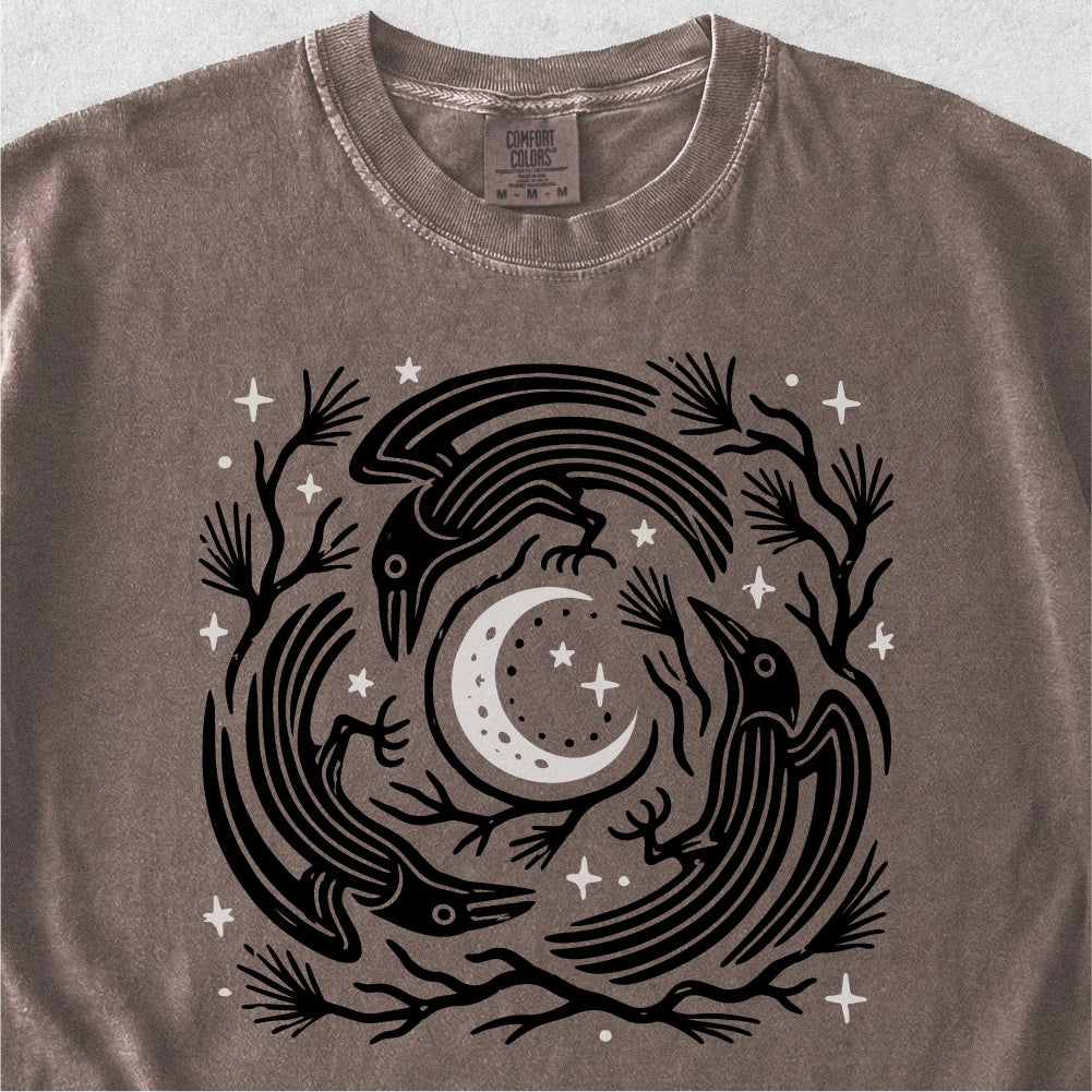 Crow Circle Tshirt