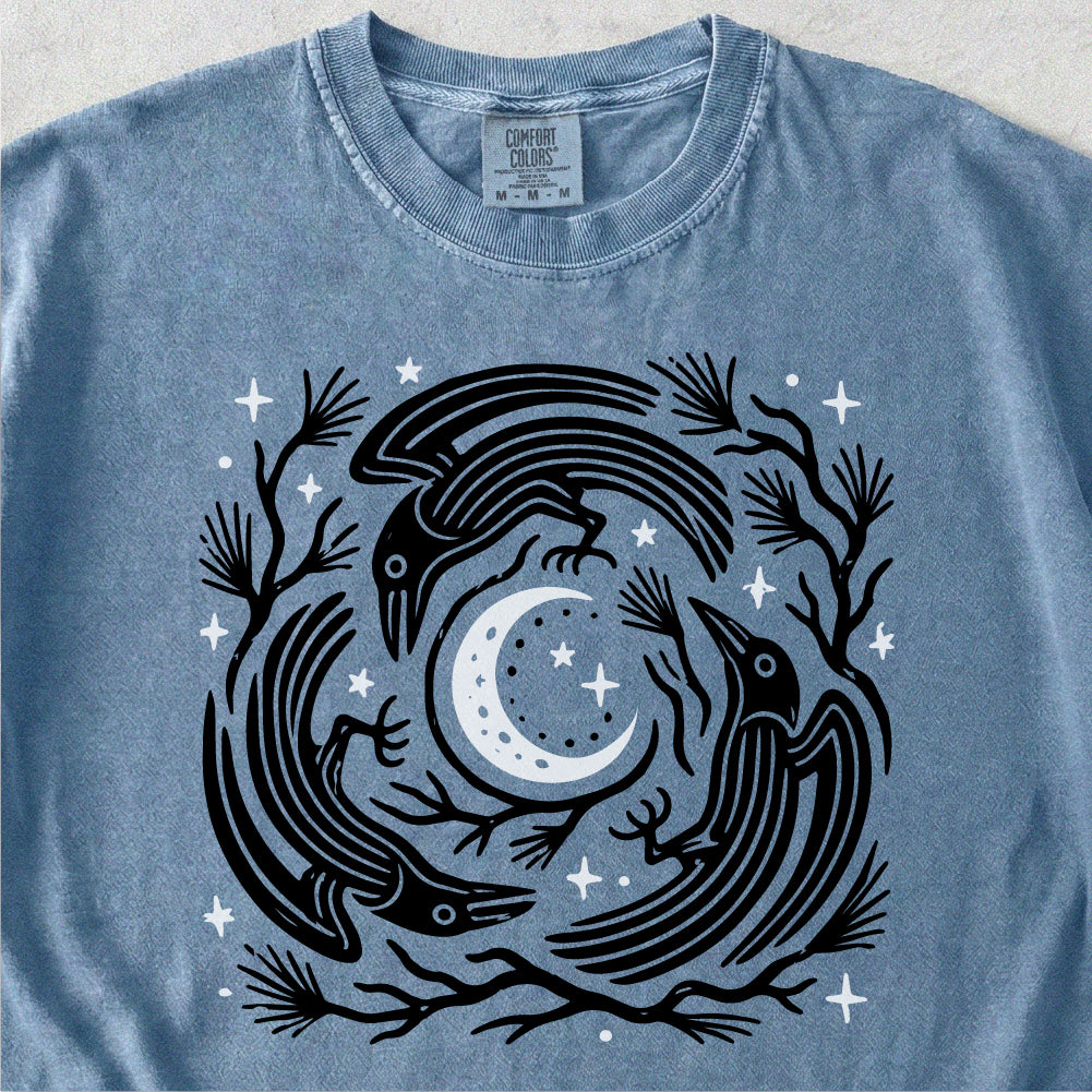 Crow Circle Tshirt