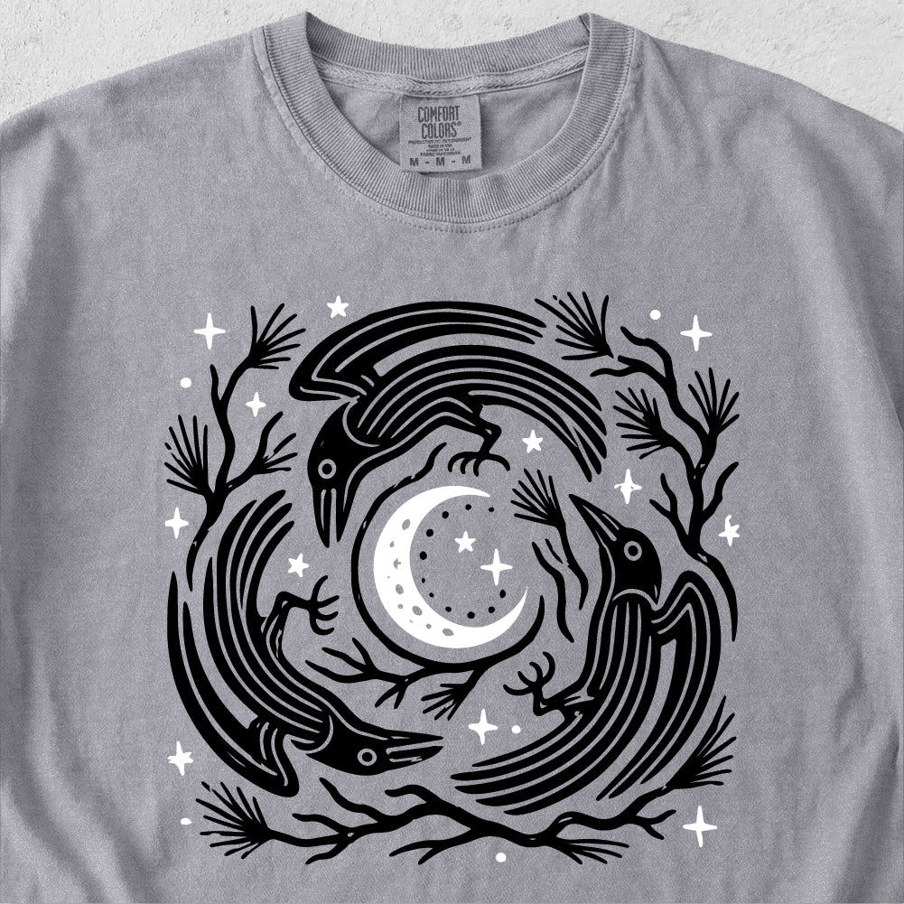 Crow Circle Tshirt