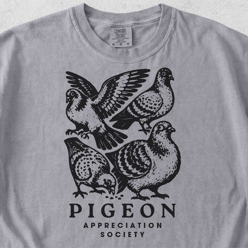 Pigeon Appreciation Society Tshirt