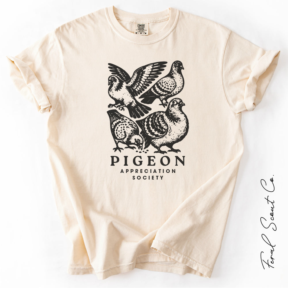 Pigeon Appreciation Society Tshirt