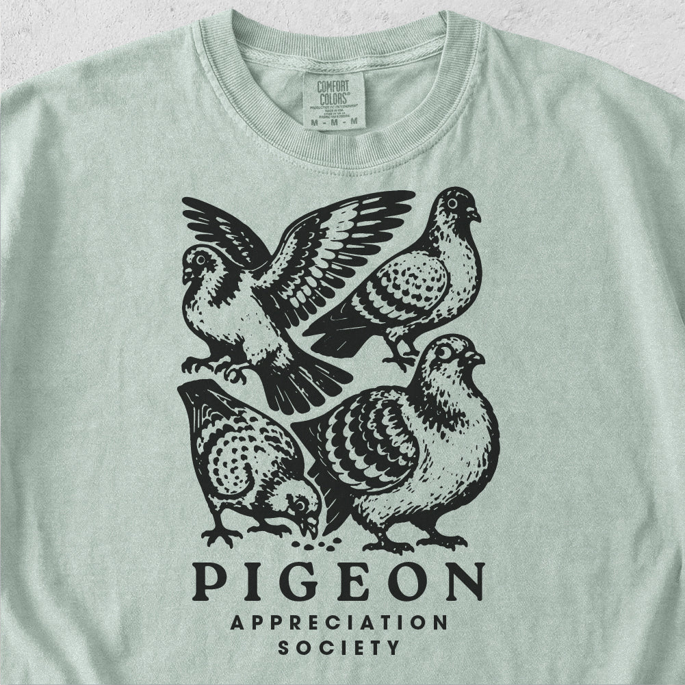 Pigeon Appreciation Society Tshirt