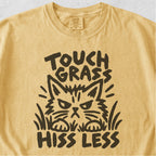 Touch Grass Hiss Less Tshirt