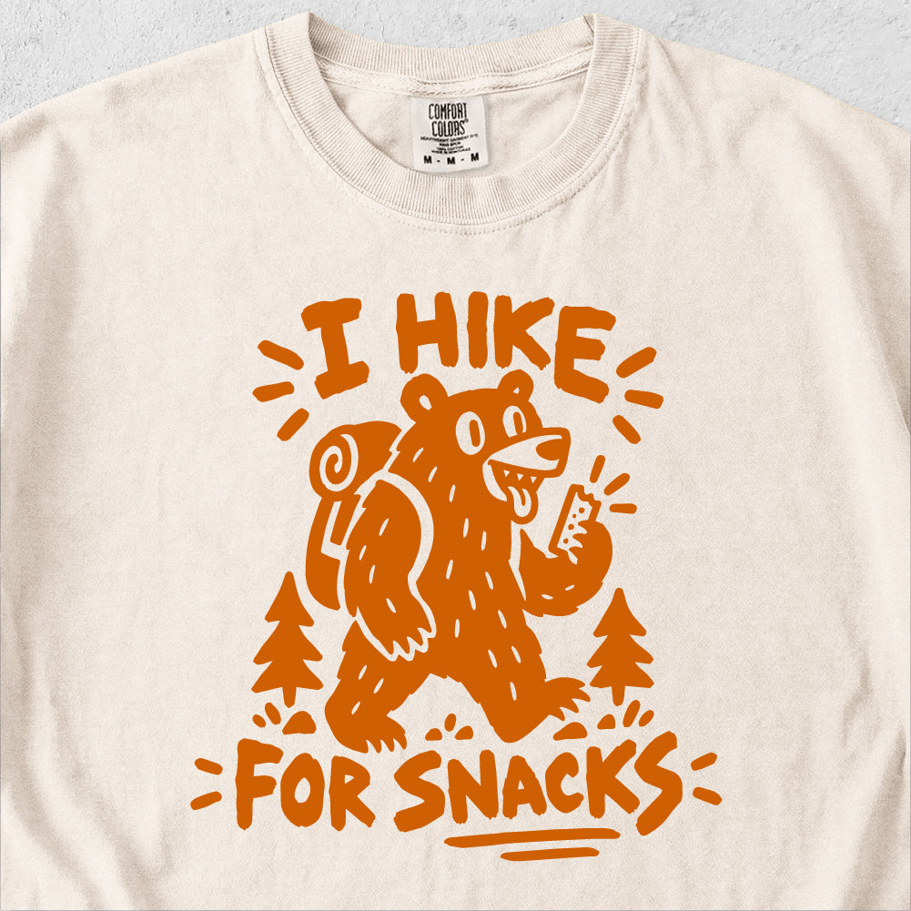 I Hike for Snacks Tshirt
