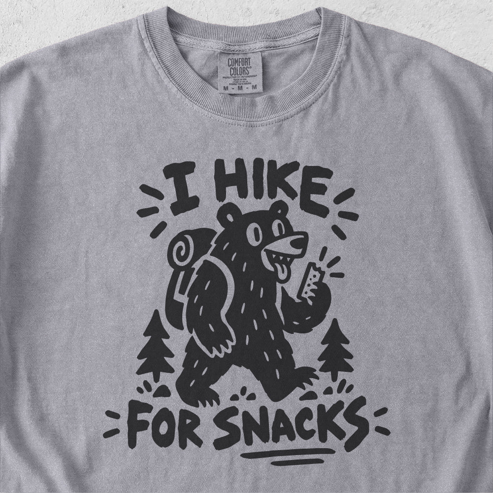 I Hike for Snacks Tshirt