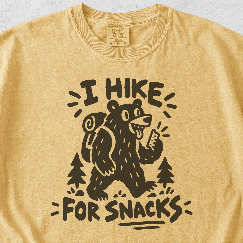 I Hike for Snacks Tshirt