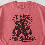 I Hike for Snacks Tshirt