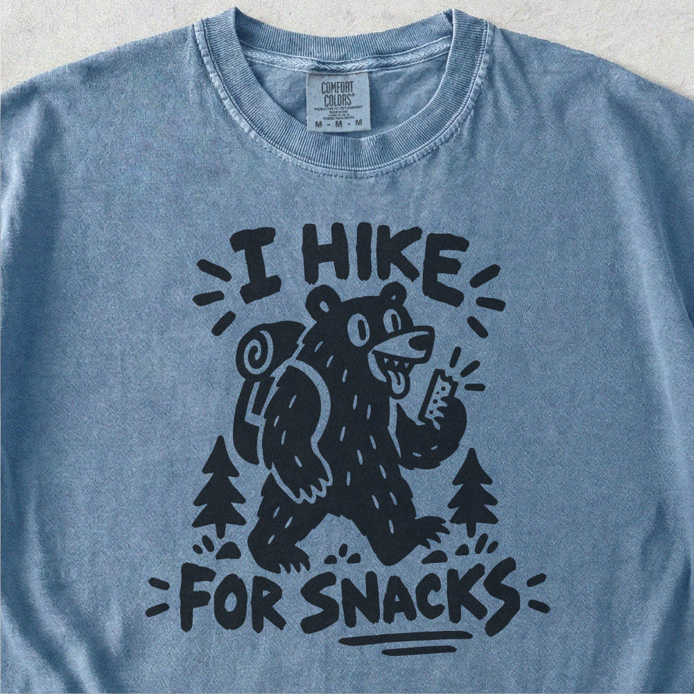 I Hike for Snacks Tshirt