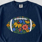 Football Wildflowers Tshirt