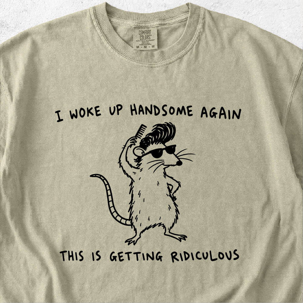 I Woke Up Handsome Tshirt