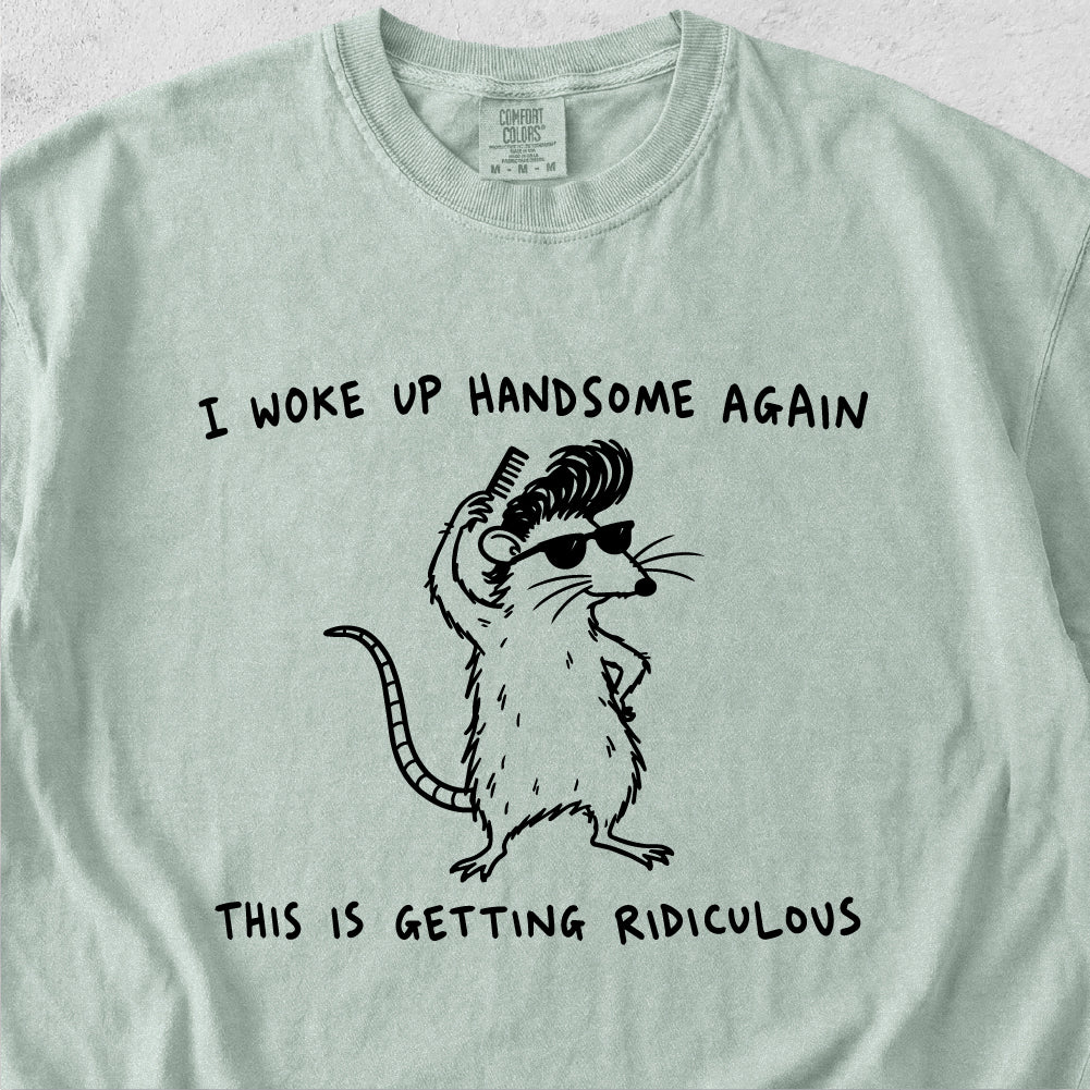 I Woke Up Handsome Tshirt
