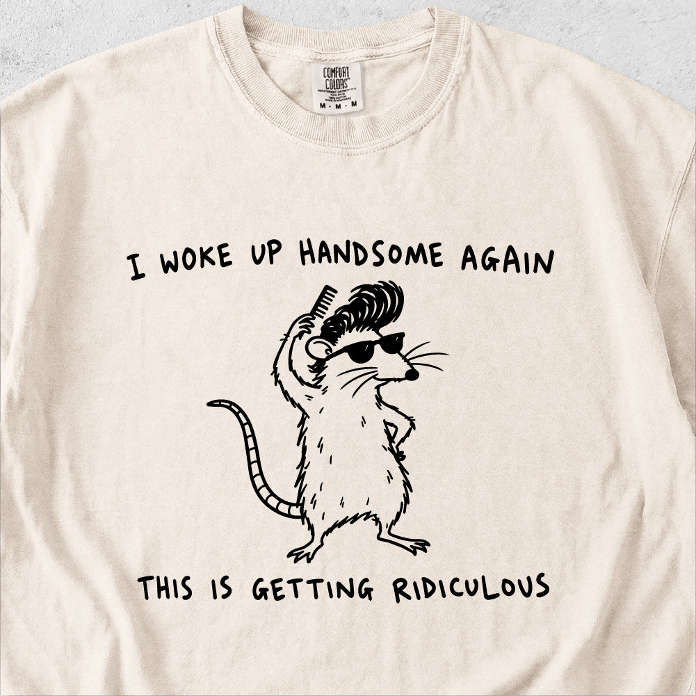 I Woke Up Handsome Tshirt