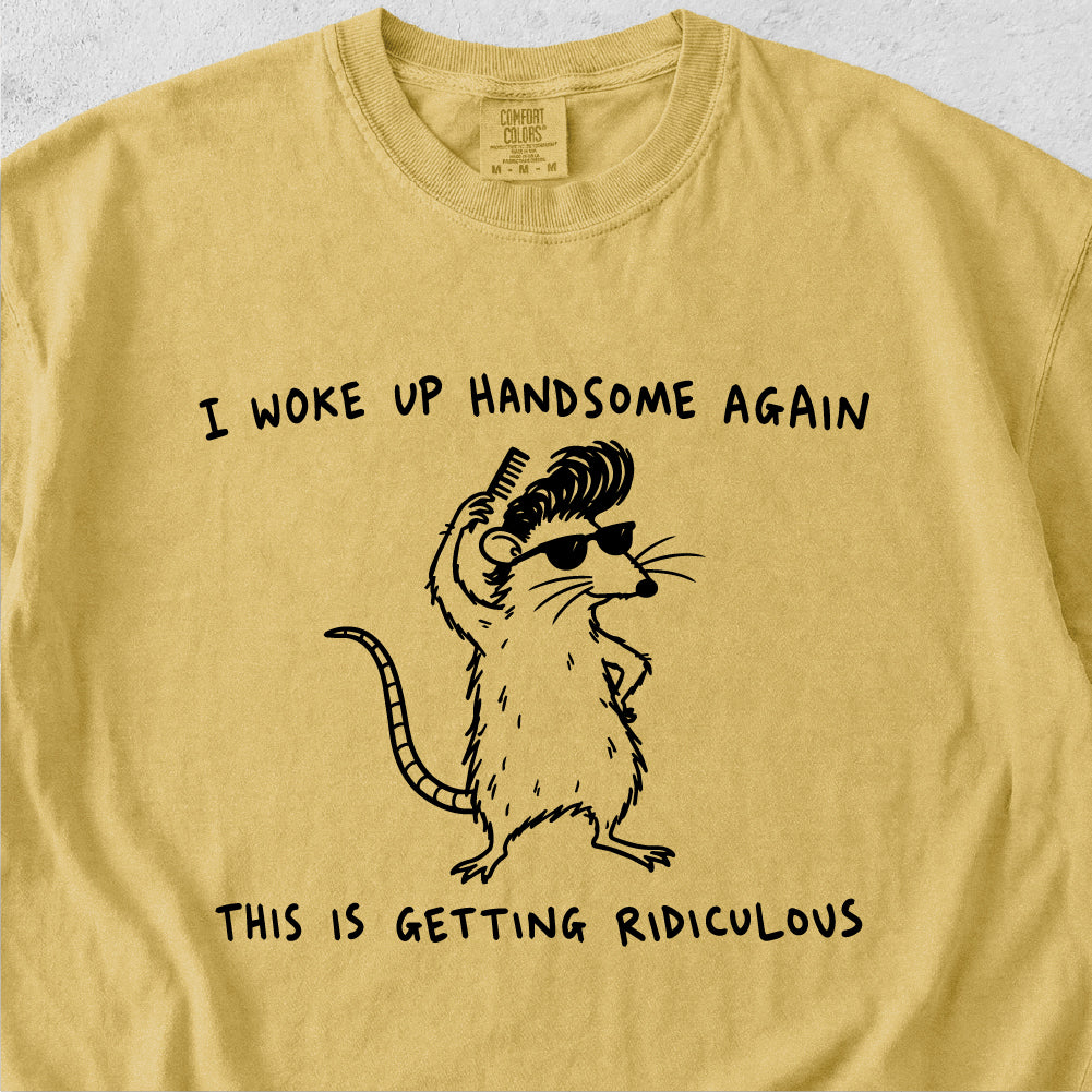 I Woke Up Handsome Tshirt