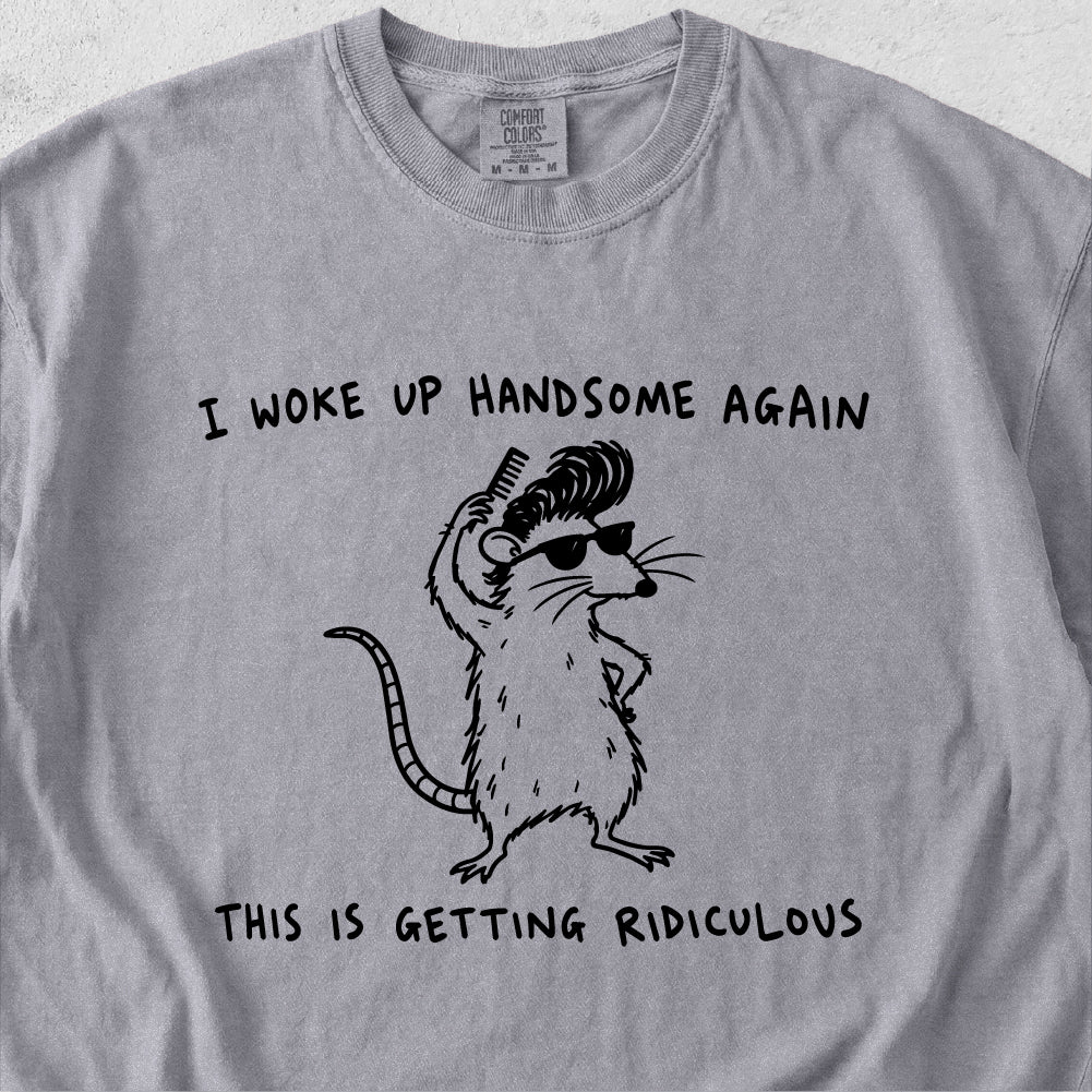 I Woke Up Handsome Tshirt