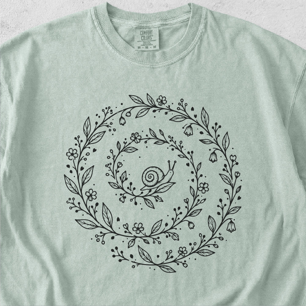 End Of The Vine Snail Tshirt