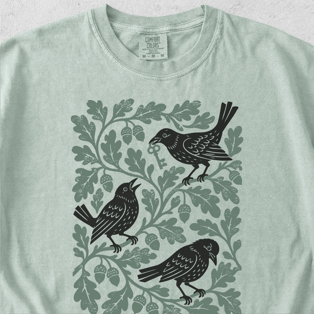 Crows In Oak Tree Shirt
