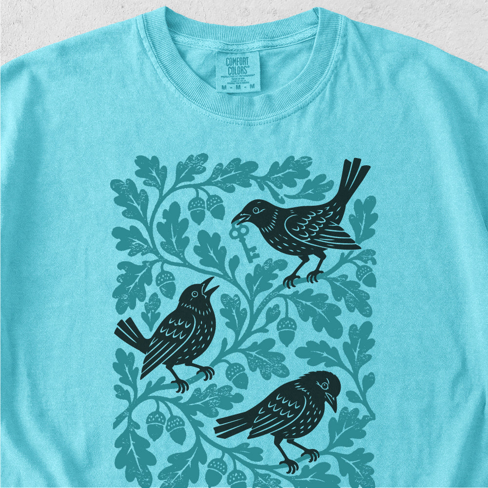 Crows In Oak Tree Shirt