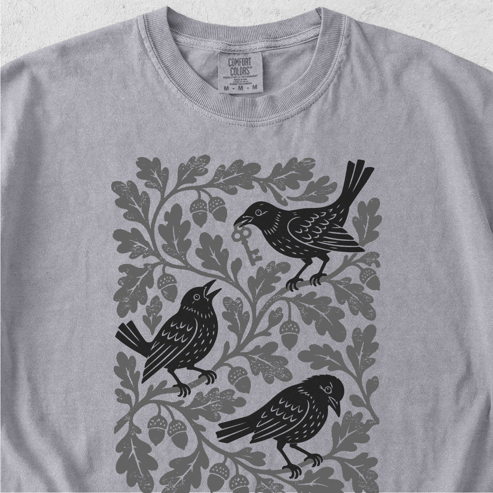 Crows In Oak Tree Shirt