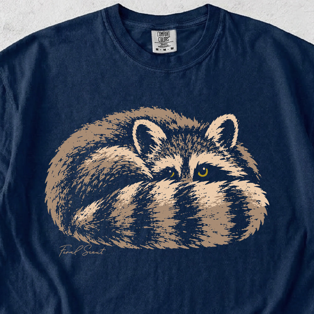 Cozy Raccoon Tshirt