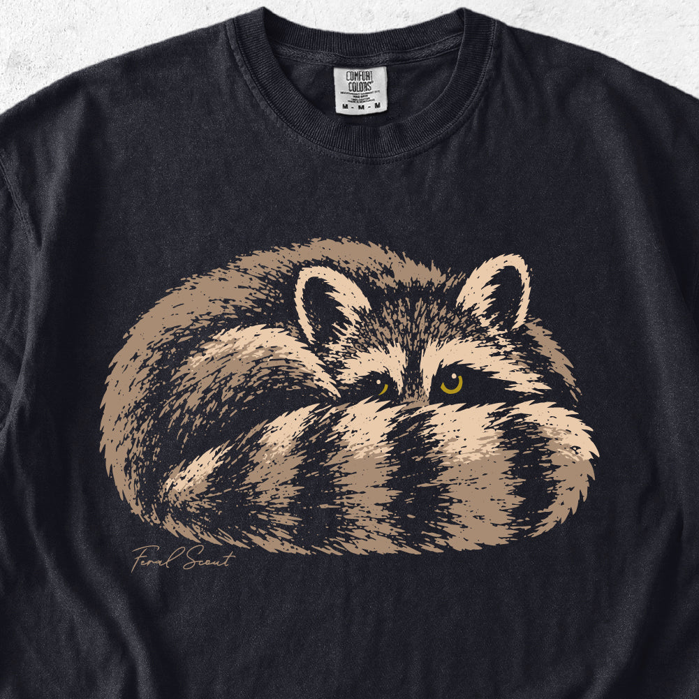 Cozy Raccoon Tshirt