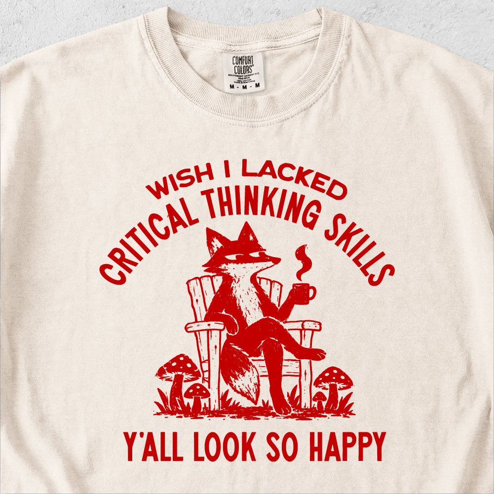 Critical Thinking Skills  Tshirt