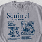 Squirrel Field Guide Tshirt