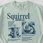 Squirrel Field Guide Tshirt