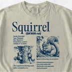 Squirrel Field Guide Tshirt