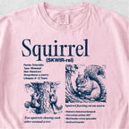 Squirrel Field Guide Tshirt