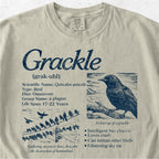 Grackle Field Guide Tshirt