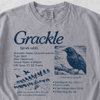 Grackle Field Guide Tshirt