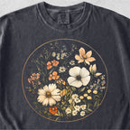 Vintage Wildflower Ring Tshirt