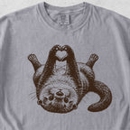 Otter Heart Hands  Tshirt