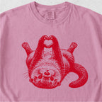 Otter Heart Hands  Tshirt