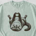 Otter Heart Hands  Tshirt