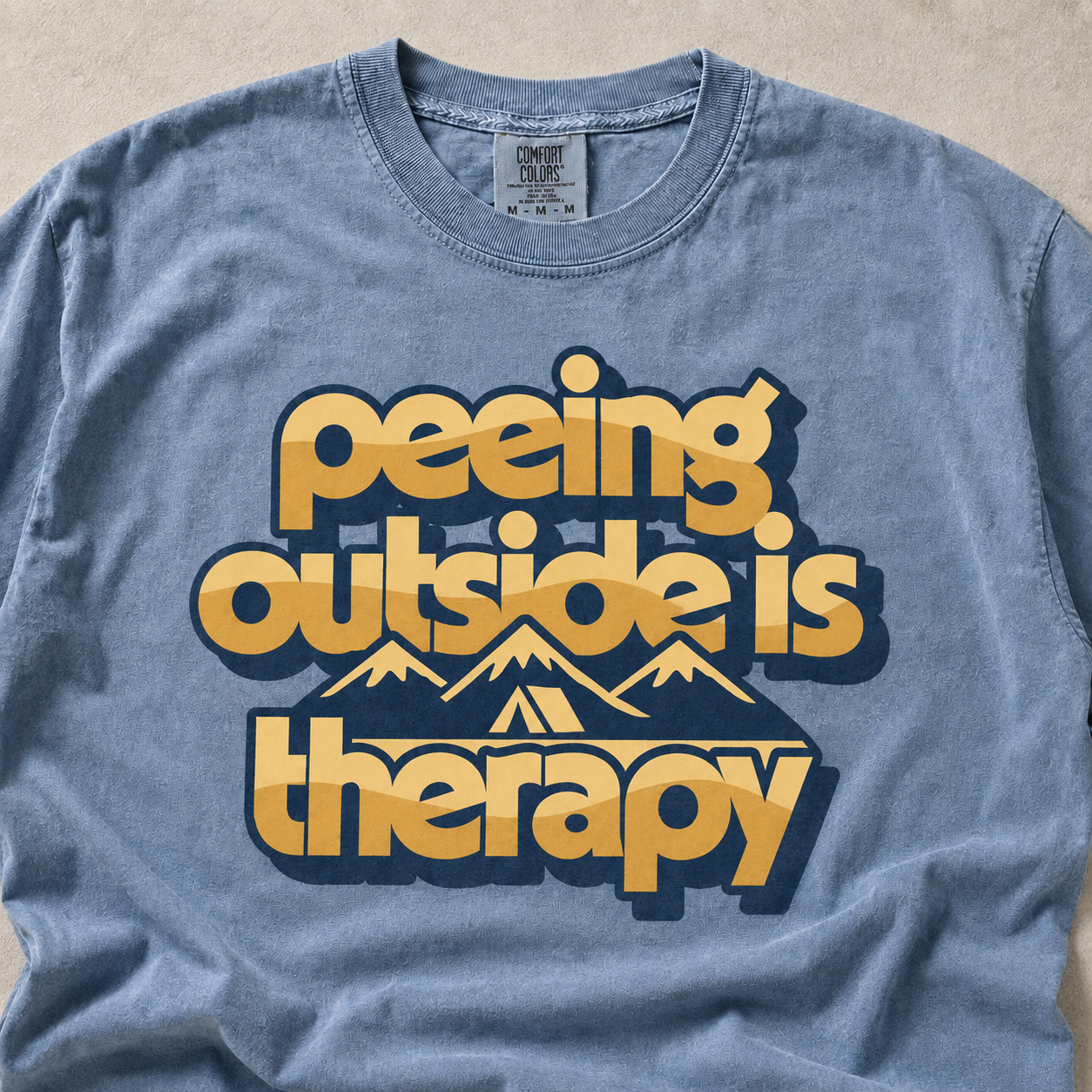 Peeing Outside Tshirt
