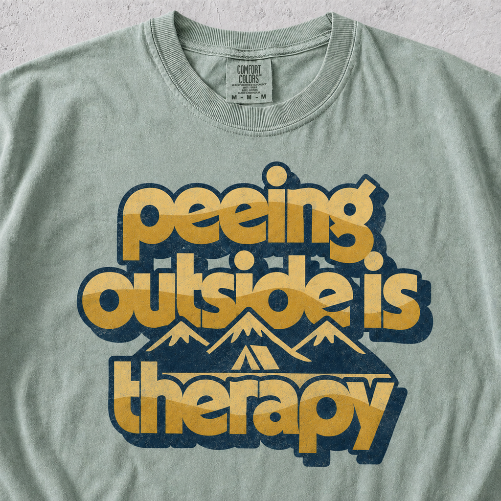Peeing Outside Tshirt