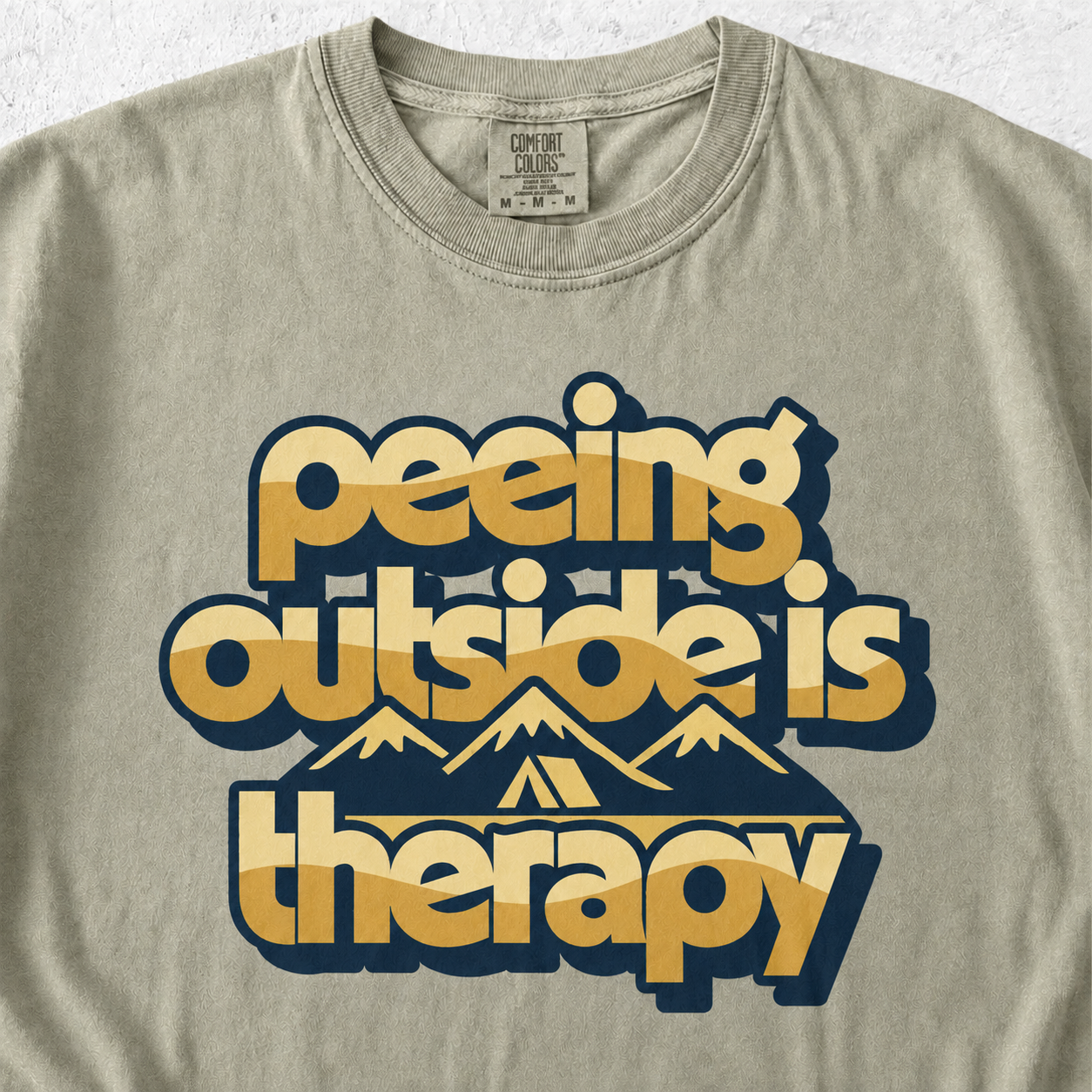 Peeing Outside Tshirt