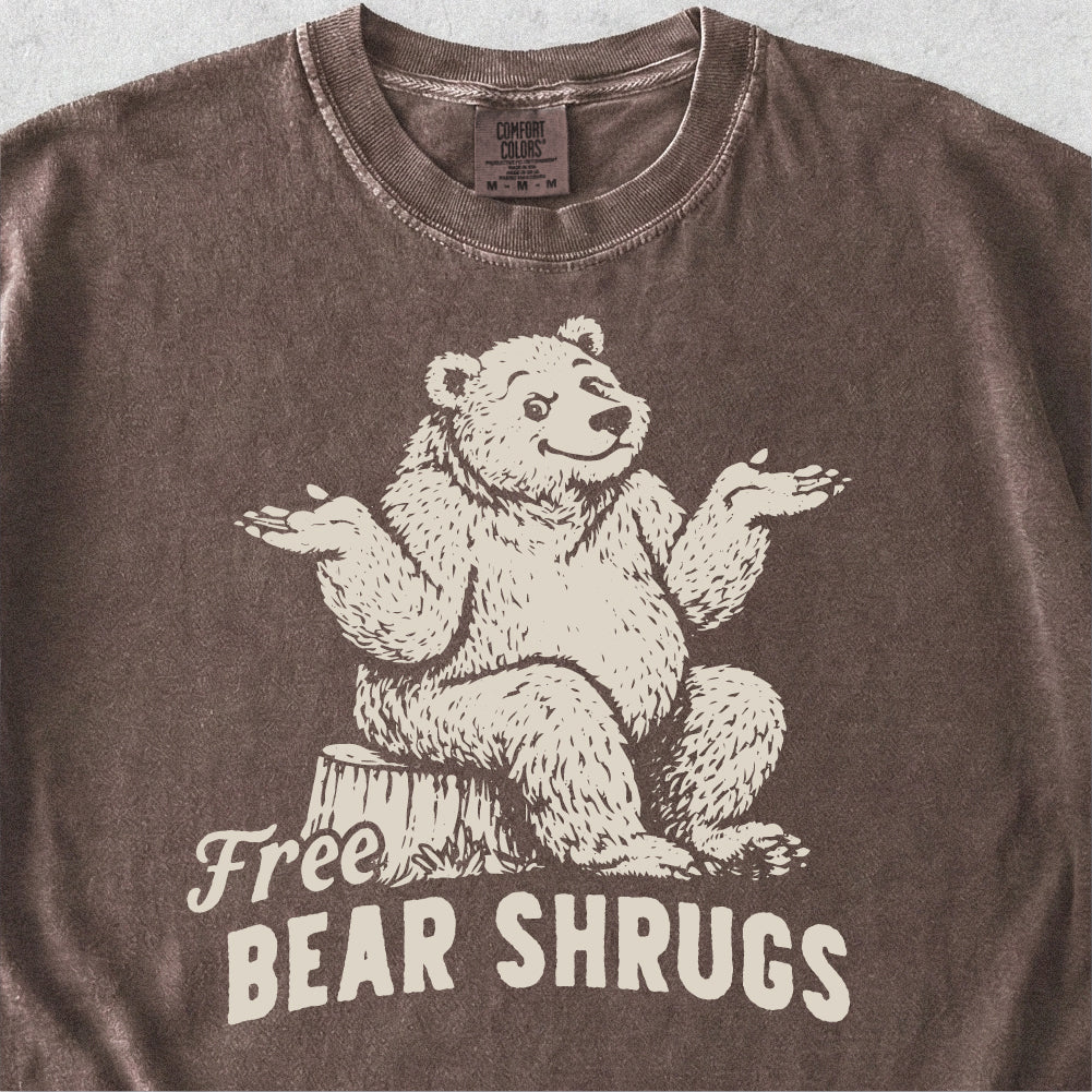 Free Bear Shrugs Tshirt