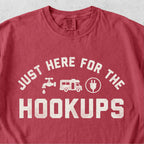 Hookups RV Camping Tshirt